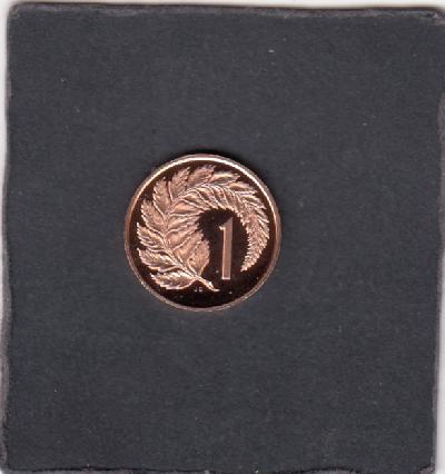 Beschrijving: 1 Cent  FERN LEAF 